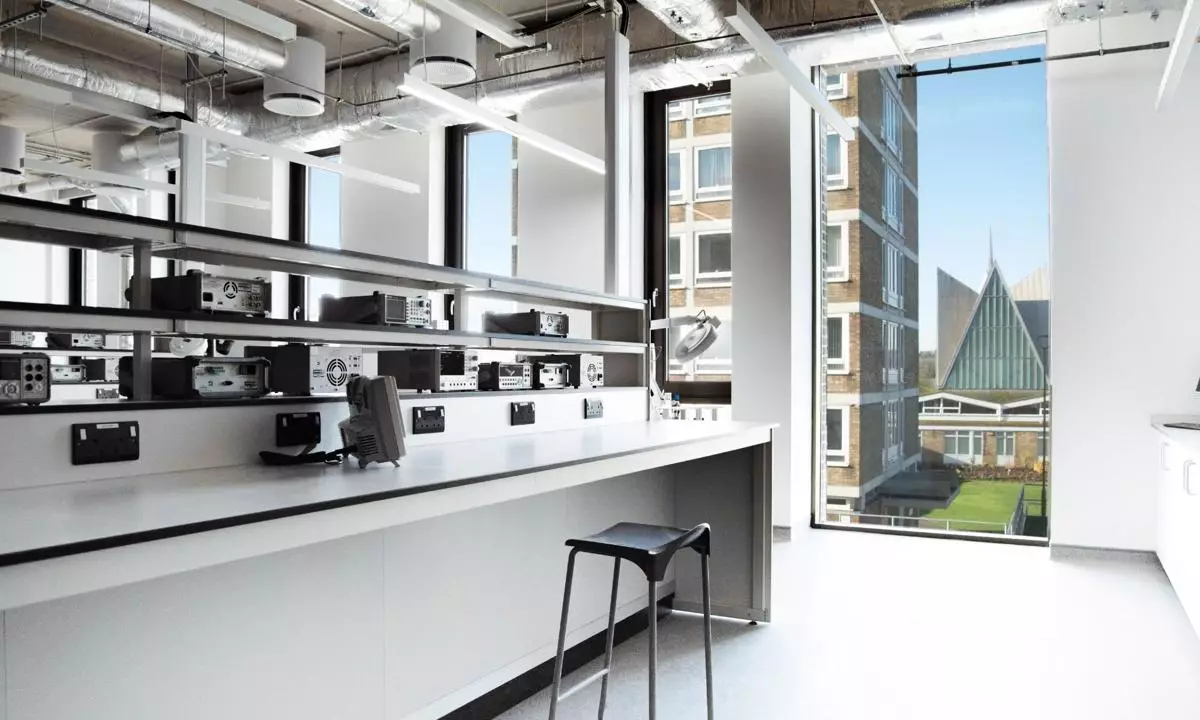Image of an engineering workshop desk.